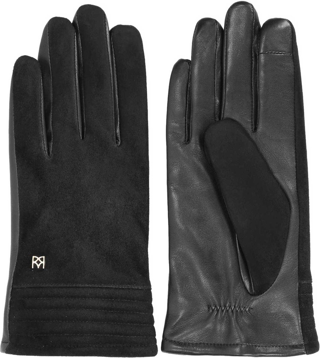 Zwarte handschoenen voor dames