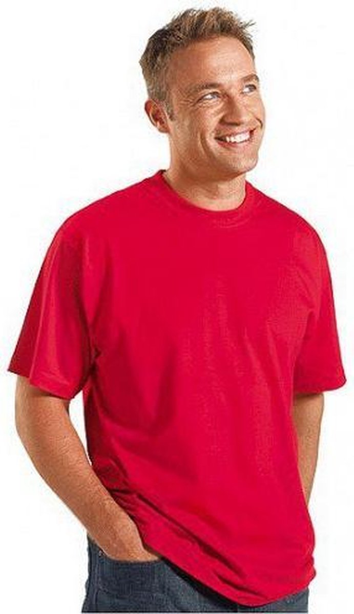 Rood grote maten t-shirt 4XL