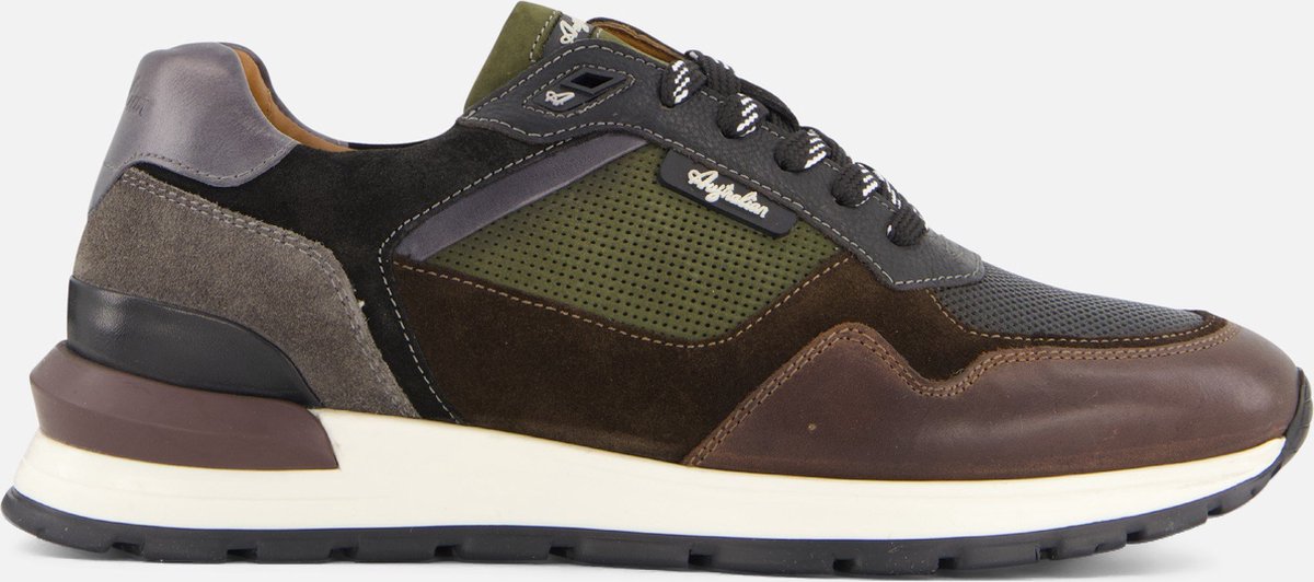 Australian Novecento Sneakers groen Nubuck - Maat 46