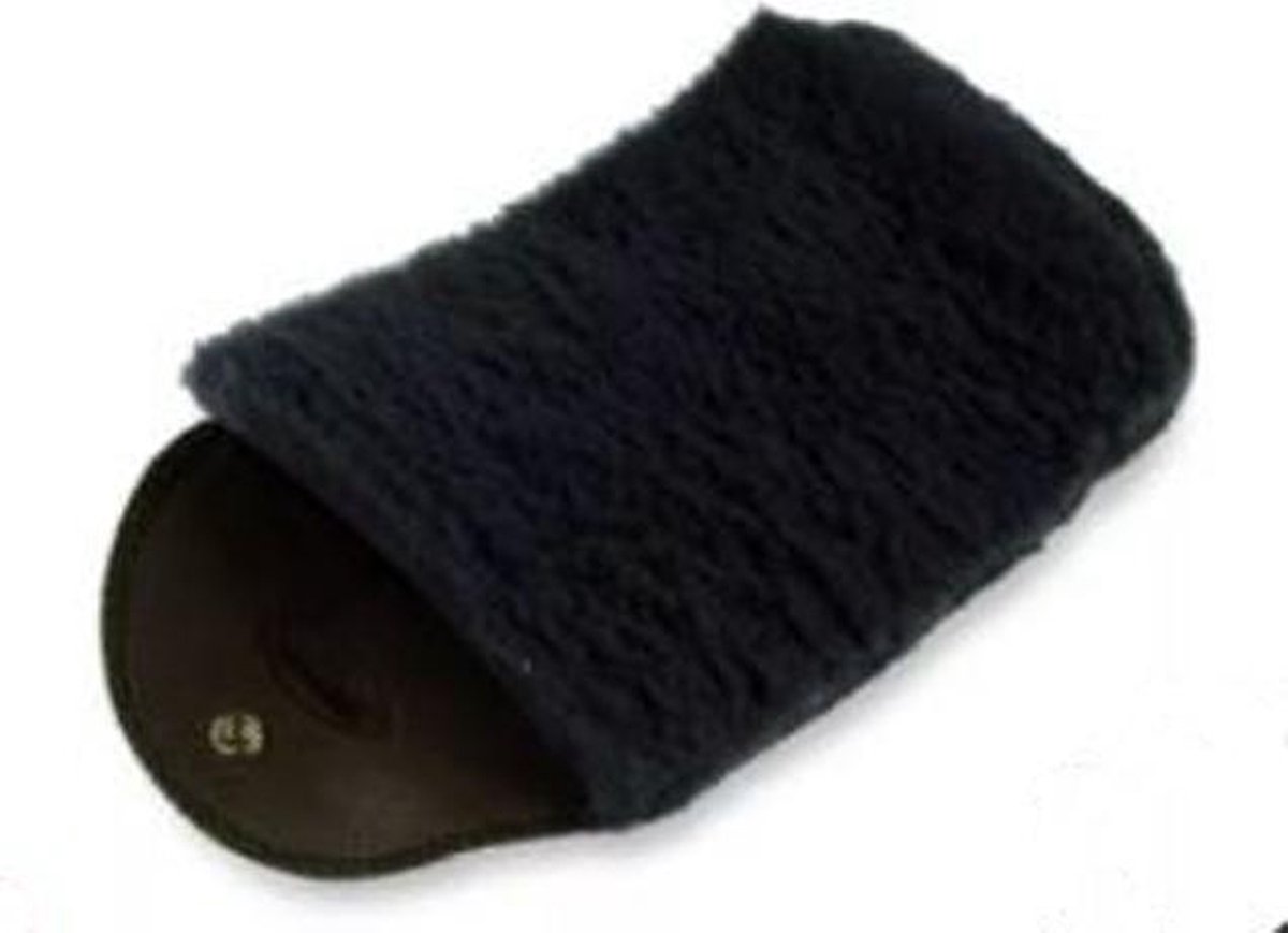 Schoen borstel- schoen Polijsthandschoen - schoen poetshandschoen - glanzend handschoen - zwart -